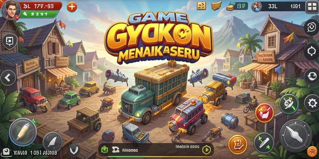 Screenshot 33L menampilkan aksi seru dalam membangun bisnis Tycoon.