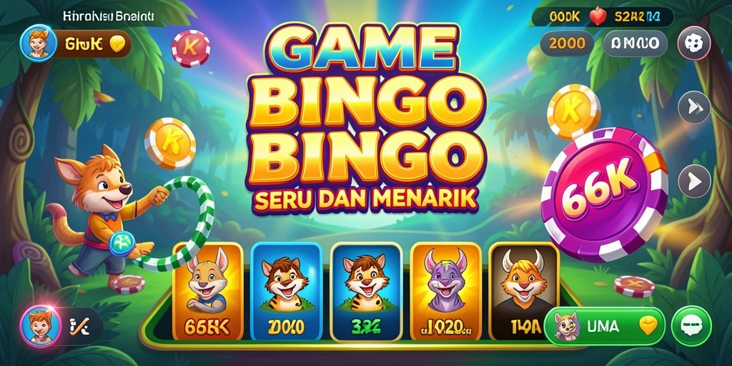 Screenshot gameplay Bingo yang seru di 66K.