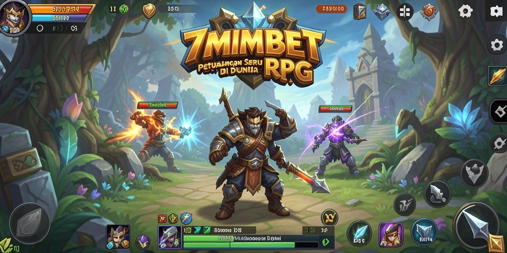 Tampilan gameplay RPG mendalam di 7MMBET dengan aksi seru.