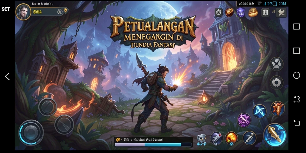 Tampilan menarik dari gameplay 9ET yang penuh aksi dan petualangan.