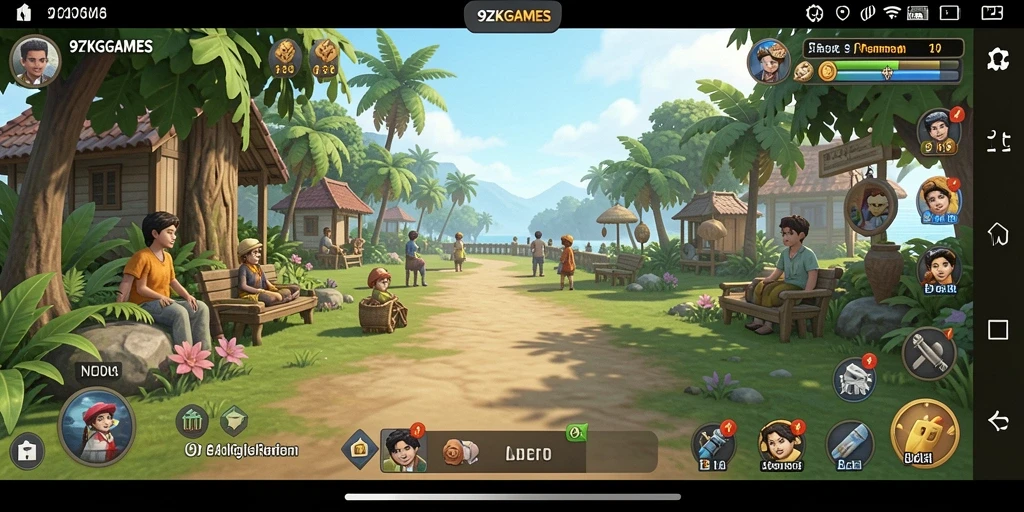 Tampilan gameplay <strong>9ZKGAMES</strong> yang menyegarkan dan menghibur.