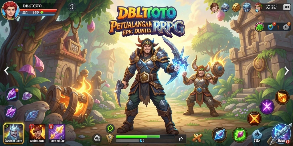 Gameplay menarik DBLTOTO dengan karakter dan petualangan yang mendebarkan.