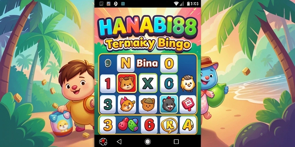Tampilan gameplay HANABI88 yang menarik dan seru saat bermain Bingo.