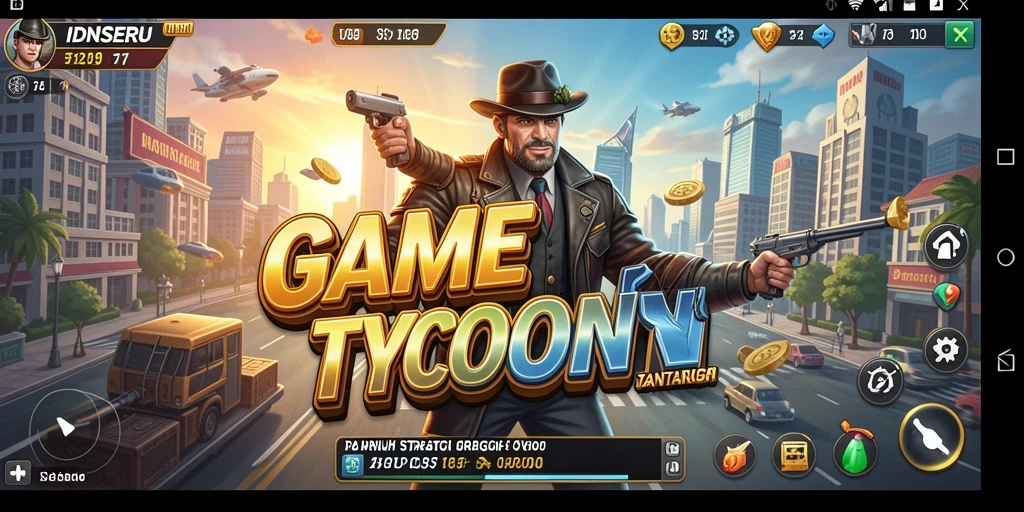 Screenshot IDNSERU menampilkan gameplay Tycoon yang menarik.