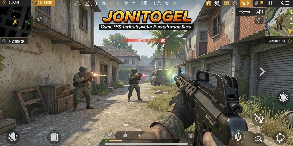 Tampilan gameplay seru dan mendebarkan dalam JONITOGEL.