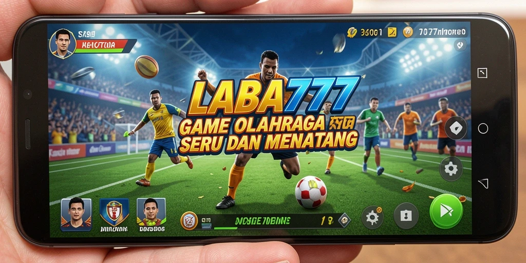 Tampilan aksi seru dalam permainan olahraga LABA777.