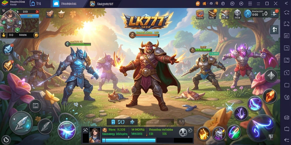 Gameplay menarik di dunia fantasi yang luas.
