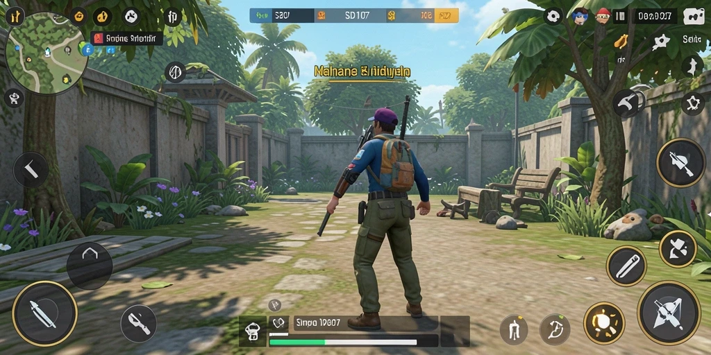 Gameplay yang menarik di SD107 dengan berbagai interaksi karakter.