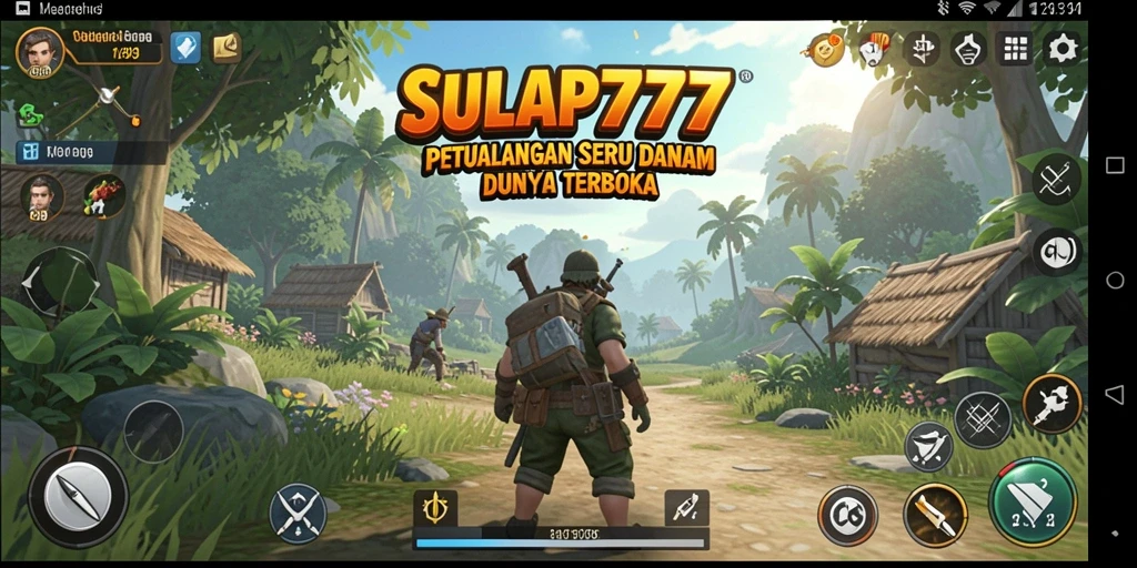 Tampilan gameplay SULAP777 yang menakjubkan dalam dunia terbuka.