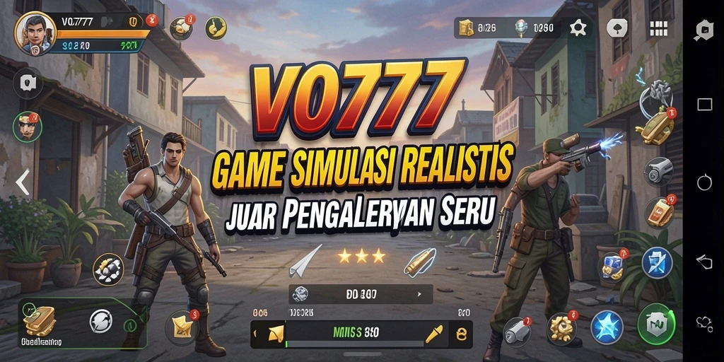 Tampilan gameplay menarik dan interaktif dari VO777.