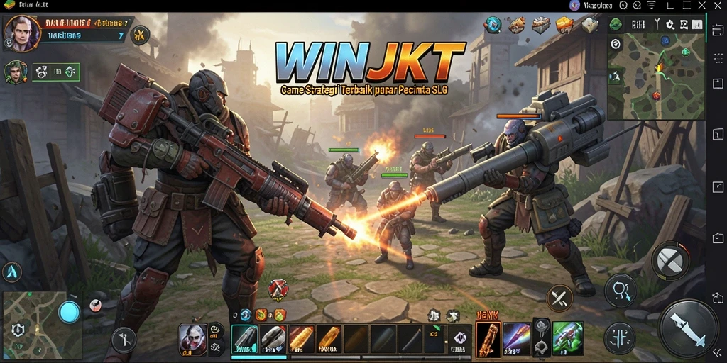 Tampilan antarmuka gameplay WINJKT yang menarik dan strategis.
